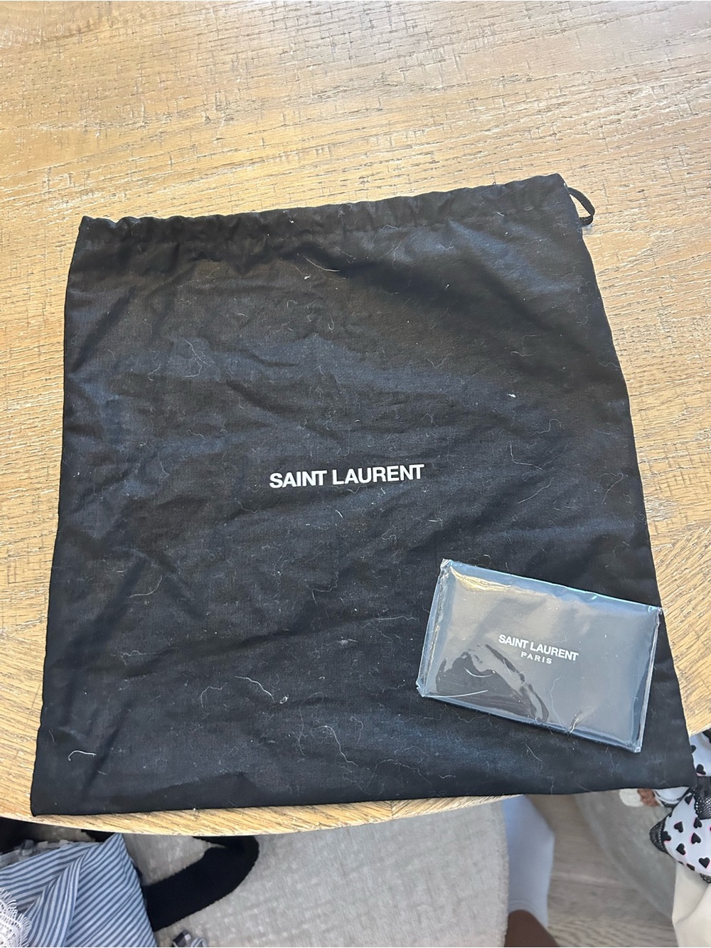 Saint Laurent Black duster